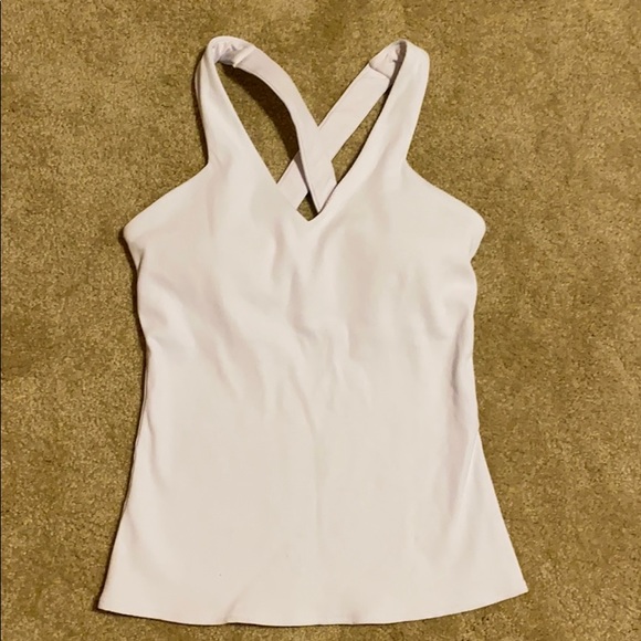 ALO Yoga Tops - ALO Yoga Elevate white workout top